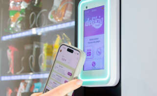 Máquina de vending de Delikia