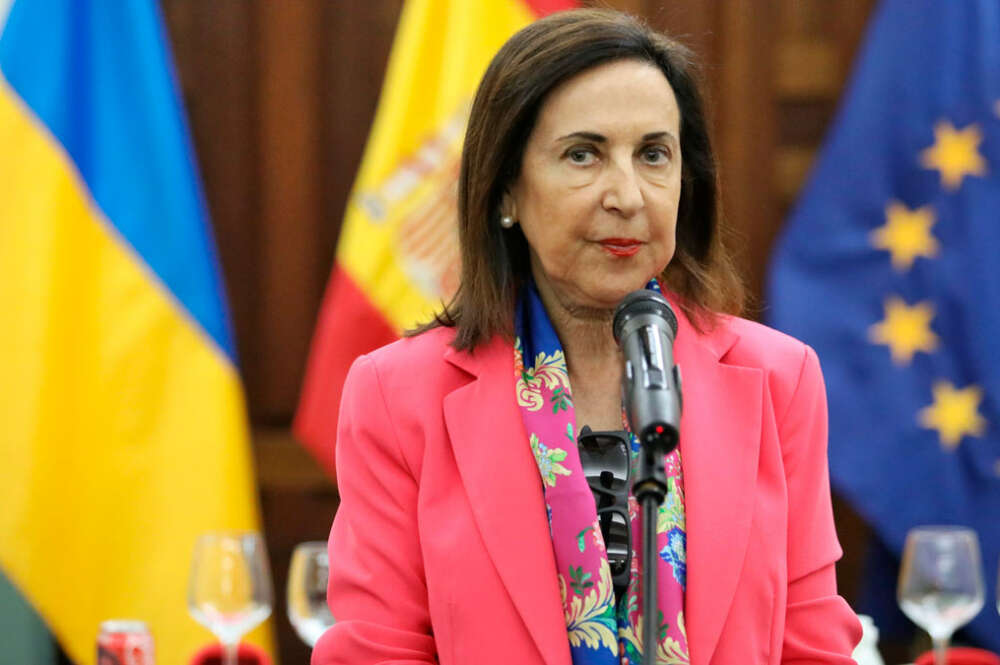La ministra de Defensa, Margarita Robles