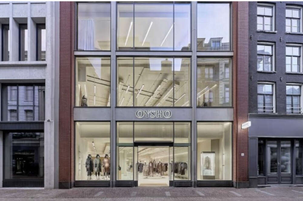Vista exterior de la tienda de Oysho en Amsterdam / Oysho