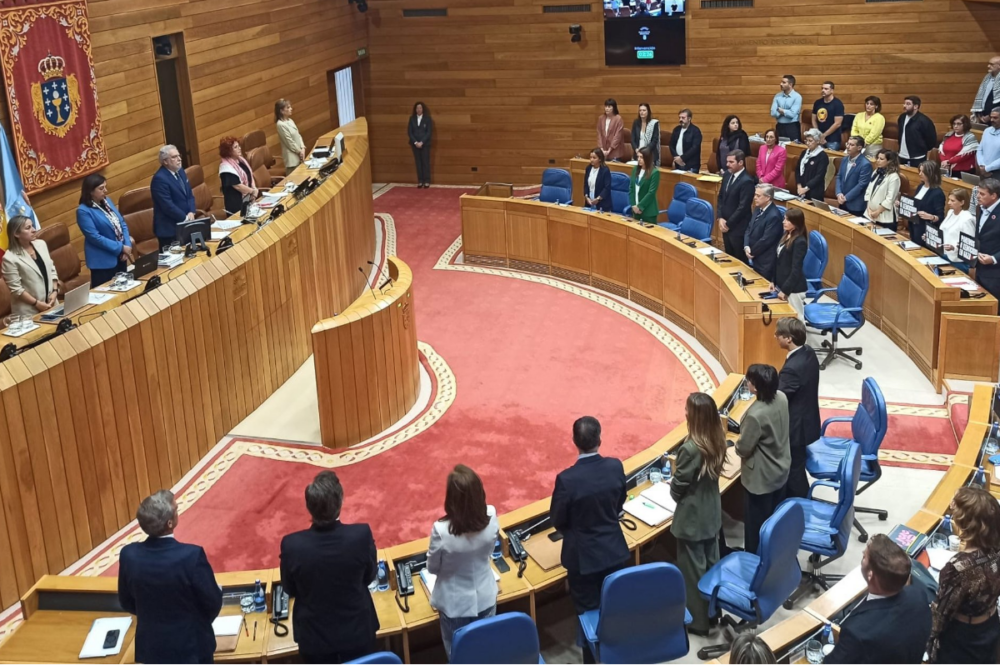 Minuto de silencio del Parlamento por las víctimas del genocidio del pueblo palestino - EUROPA PRESS