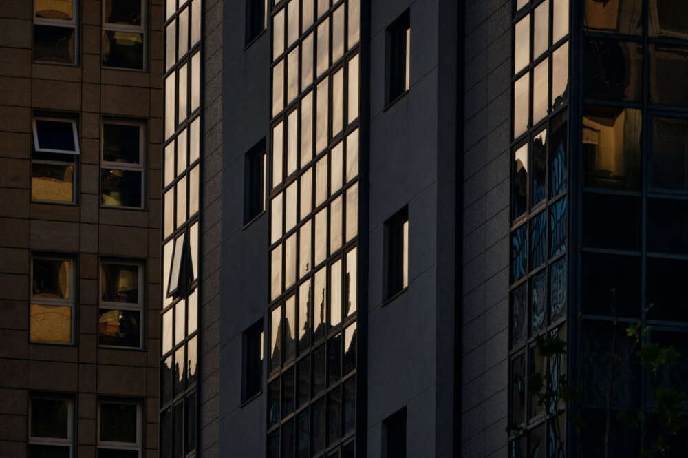 Vista de una vivienda en Ourense
