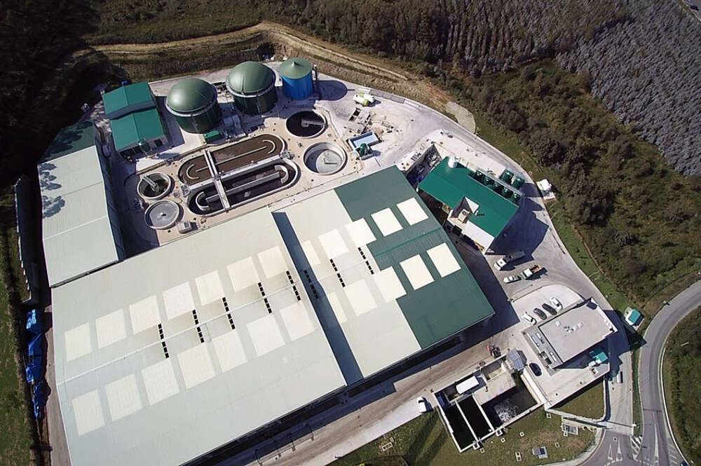 Imagen de la planta de Sologas en As Somozas