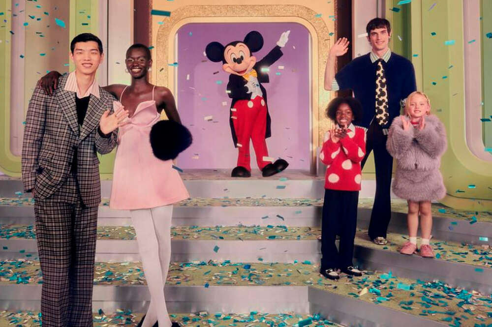 Imagen de la página web de Zara de la coleccion Aw Gee! Wow: Harry Lambert para Zara x Disney.