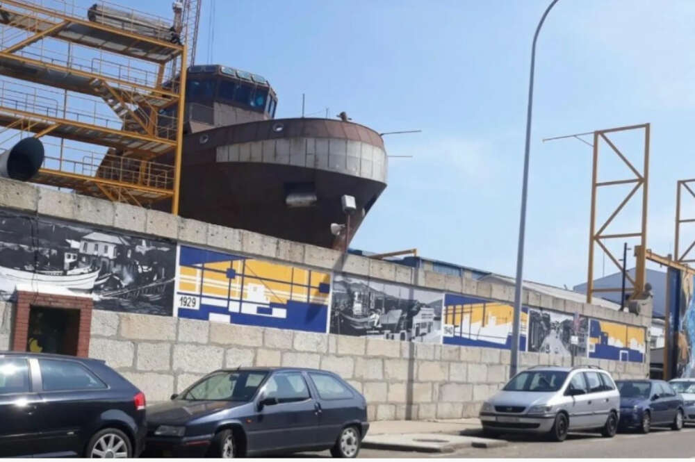 Vista exterior del astillero vigués Francisco Cardama SA / Europa Press