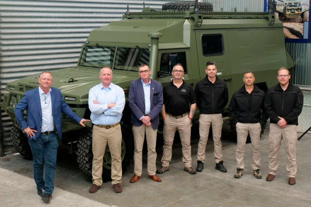 Acto de inauguración de las nuevas instalaciones de EPE en Nueva Zelanda