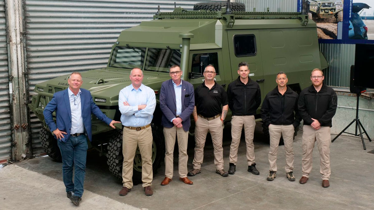 Acto de inauguración de las nuevas instalaciones de EPE en Nueva Zelanda