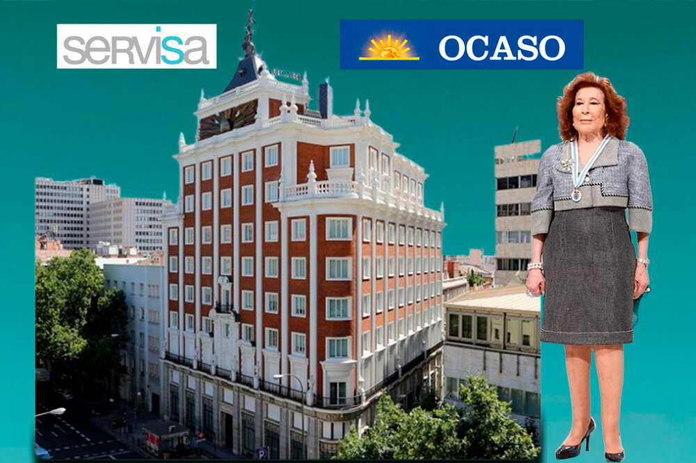 Isabel Castelo, una de la fortunas gallegas más desconocidas, es la presidenta del Grupo Ocaso, con sede en Madrid
