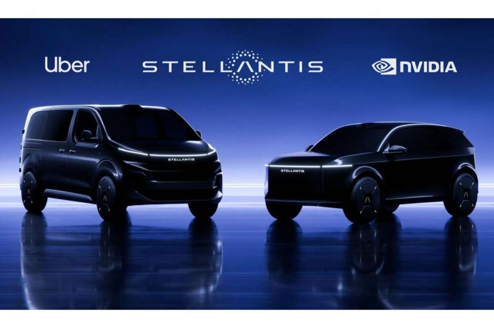 Stellantis, Nvidia, Uber y Foxconn acuerdan una colaboración para servicios de robotaxi