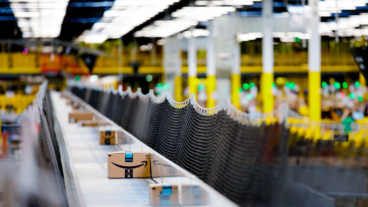 Centro logístico de Amazon