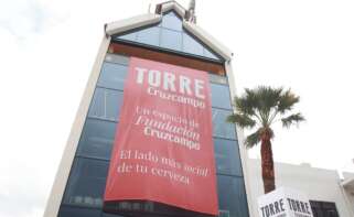 Inauguración de Torre Cruzcampo. A 15 de octubre de 2024, en Sevilla (Andalucía, España). Nace en Sevilla Torre Cruzcampo, unas nuevas instalaciones destinadas a mejorar la formación y la empleabilidad puestas en marcha por la Fundación Cruzcampo y la Cámara de Comercio sevillana en la sede de la Fundación Cruzcampo. A la inauguración ha asistido entre otros la consejera de Empleo, Empresa y Trabajo Autónomo, Rocío Blanco, el presidente de Heineken España, Etienne Strijp, y el alcalde de Sevilla, José Luis Sanz. Rocío Ruz / Europa Press
