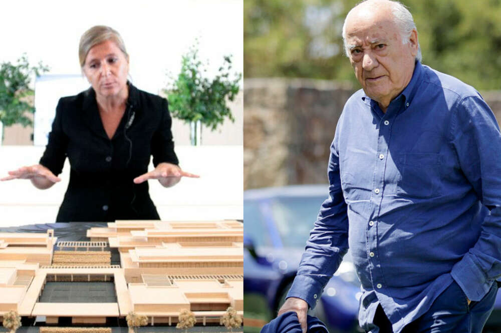Elsa Urquijo y Amancio Ortega