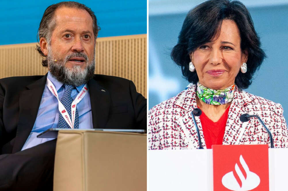 Juan Carlos Escotet y Ana Botín, presidentes de Abanca y Santander