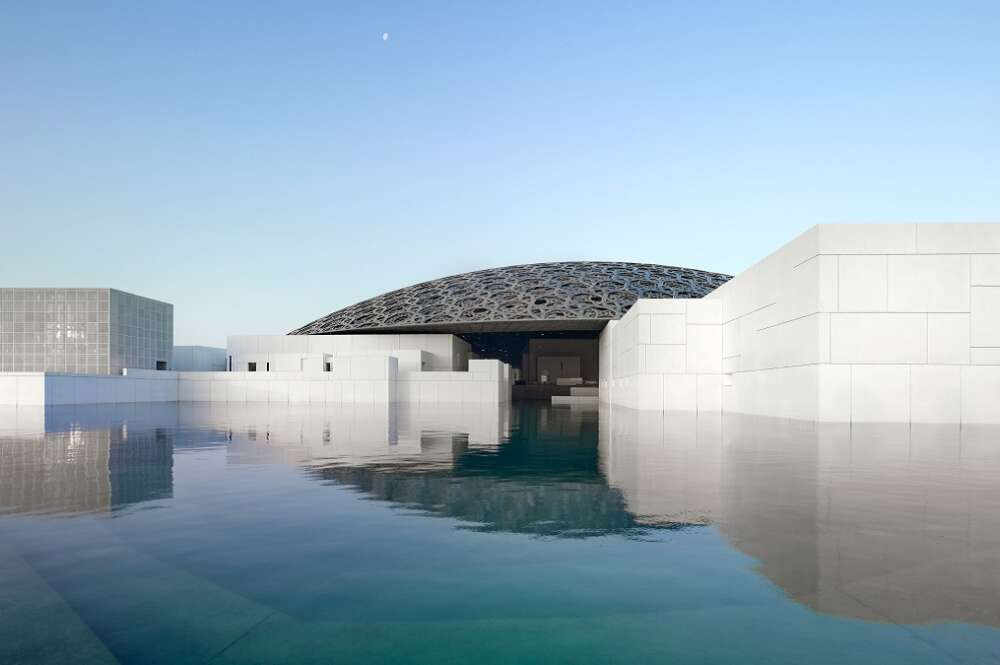Imagen del Louvre de Abu Dhabi, en cuya construcción participó el Grupo San José