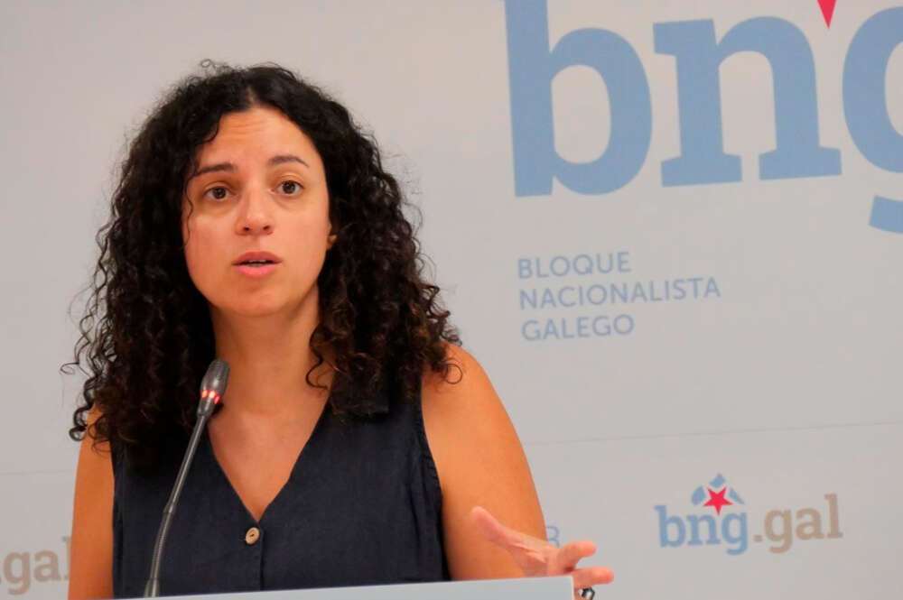 La diputada del BNG Noa Presas