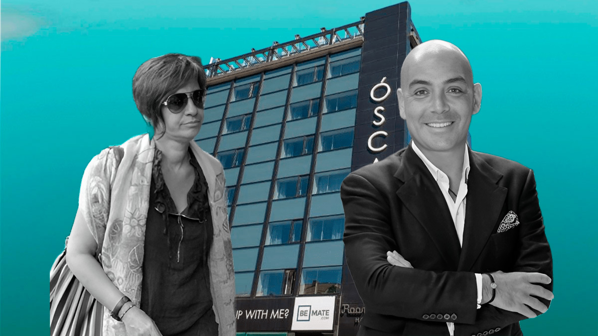 Sandra Ortega y Kike Sarasola