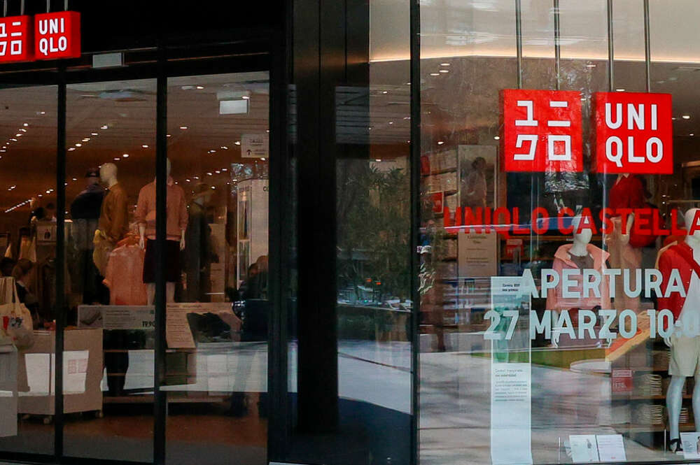 Escaparate de la nueva flagship store de Uniqlo en Madrid