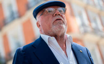 El excomisario José Manuel Villarejo a su salida de la Audiencia Nacional