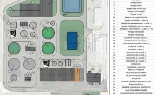 Imagen del proyecto de Bioetanol de Galicia en Teixeiro (Curtis) / Xunta