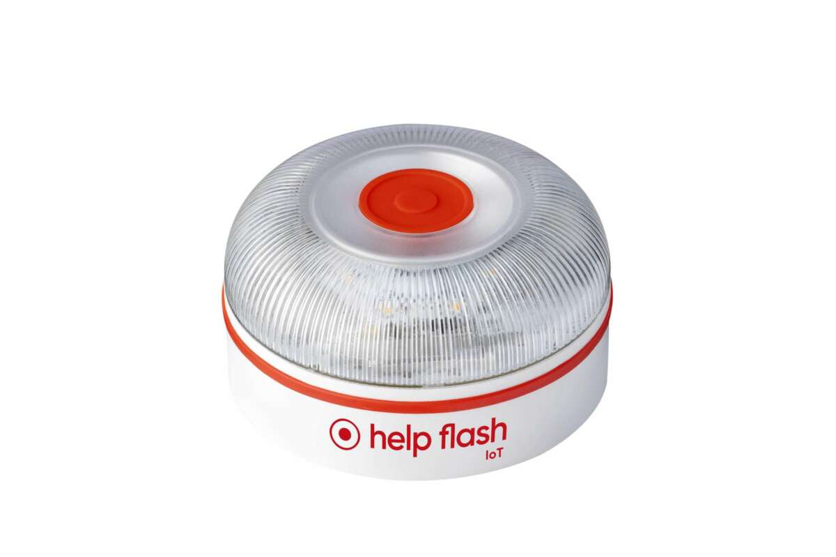 Imagen de Help Flash, la baliza V-16 de la empresa viguesa Netun Solutions / Netun Solutions