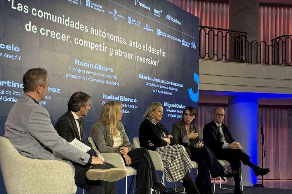 La conselleira de Economía e Industria, María José Lorenzana, en el Foro España 360 - XUNTA