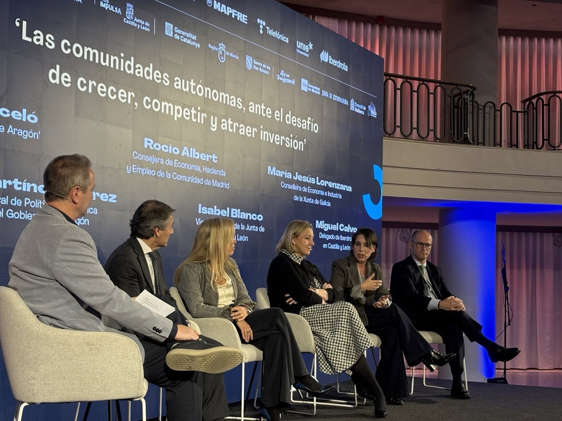 La conselleira de Economía e Industria, María José Lorenzana, en el Foro España 360 - XUNTA