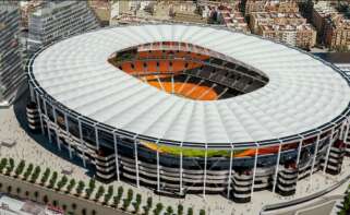 Recreación del Nuevo Mestalla / Valencia CF