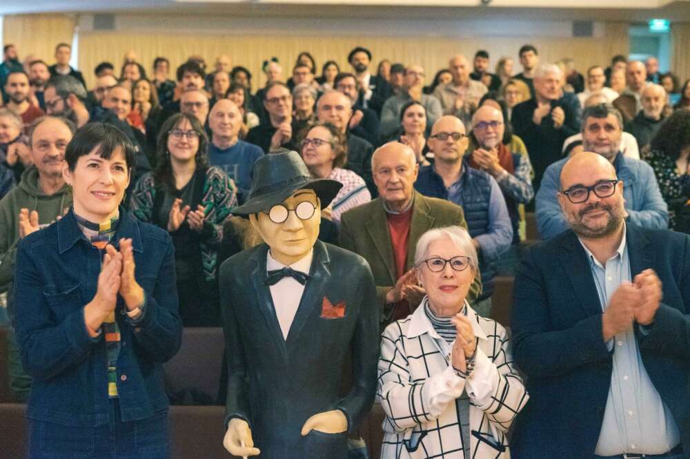 La portavoz nacional del BNG, Ana Pontón, en la apertura del 'Simposio Castelao' / BNG