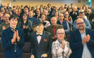 La portavoz nacional del BNG, Ana Pontón, en la apertura del 'Simposio Castelao' / BNG