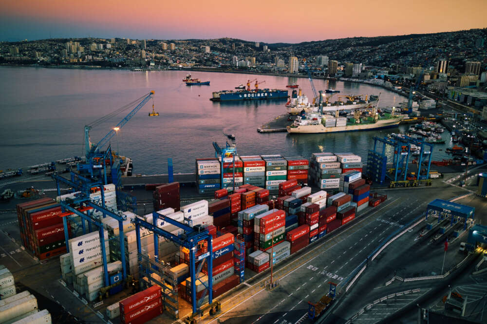 Puerto de Valparaiso en Chile / Wikipedia