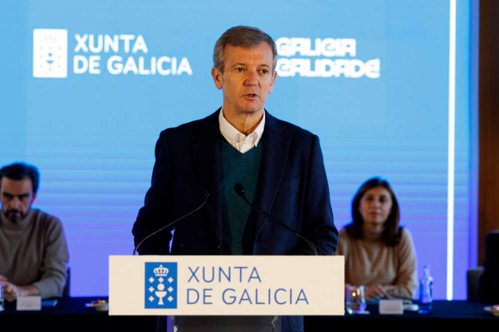El presidente de la Xunta de Galicia, Alfonso Rueda. - DAVID CABEZÓN @ XUNTA