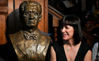 La líder del BNG, Ana Pontón, en Buenos Aires. - BNG