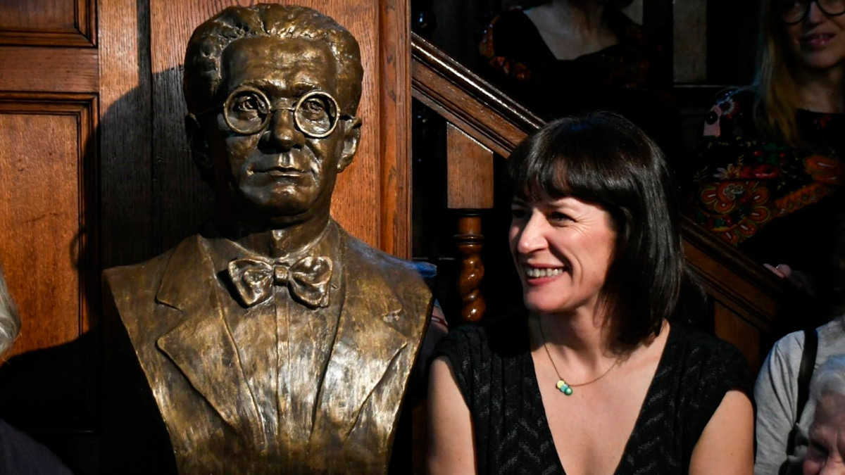 La líder del BNG, Ana Pontón, en Buenos Aires. - BNG