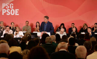 El secretario xeral del PSdeG, José Ramón Gómez Besteiro