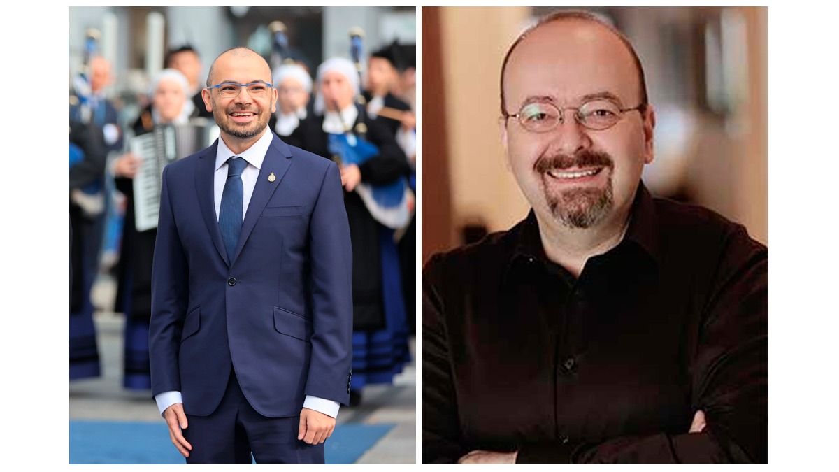 Demis Hassabis, CEO de DeepMind, y Derya Unutmaz, inmunólogo y experto en longevidad