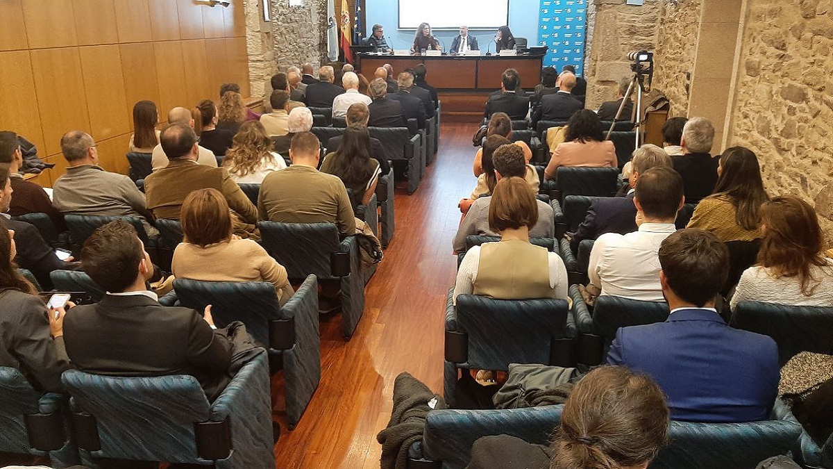 Jornada de presentación del informe 'Futurismo', proyecto impulsado por Economía Digital Galicia, con con el apoyo del Banco Sabadell Gallego y la colaboración de la Condeferación de Empresarios de Galicia.