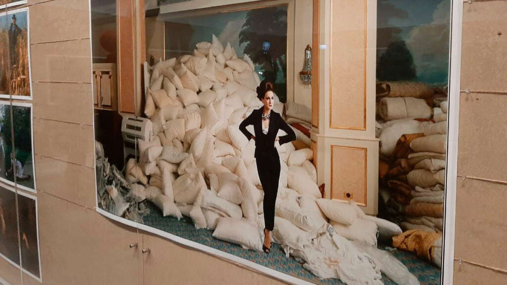 Sarah Jessica Parker en la exposición de Annie Leibovitz