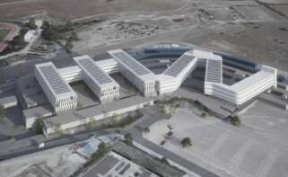 Proyecto para la fase 2 del Hospital Universitario de Cáceres, que construirán Sacyr y Gévora / Junta de Extremadura