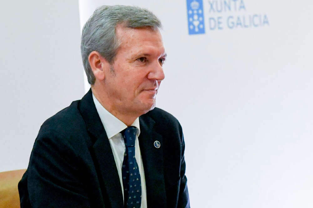 Rueda, durante el Consello de la Xunta