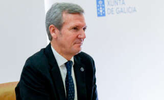 Rueda, durante el Consello de la Xunta