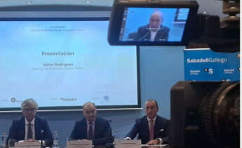 De izquierda a derecha, Juan Manuel Vieites, Juan Carlos Reboredo y Pablo Junceda / EDG