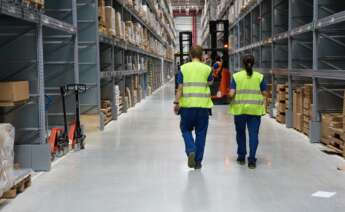 Trabajadores de Ikea el día de la inauguración de un centro logístico de Ikea, en San Sebastián de los Reyes, a 26 de junio de 2023, en Madrid (España). Este nuevo centro logístico, que da cobertura a las tiendas de Goya (Madrid), Las Rozas y To - Jesús Hellín - Europa Press - Archivo