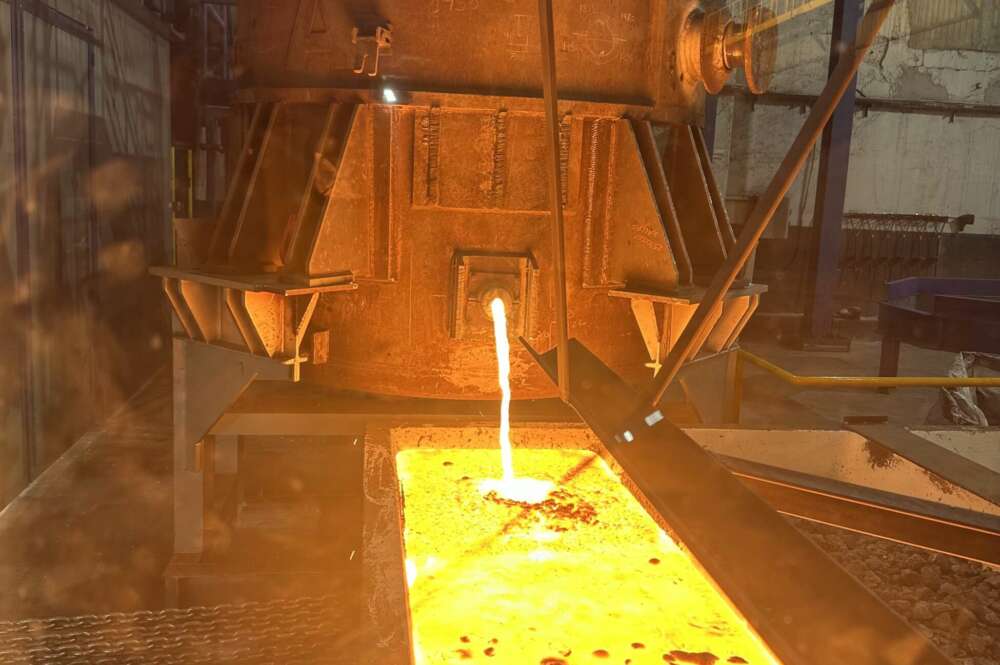 Producción de ferrosilicocromo en la planta de Xeal en Cee / Xeal