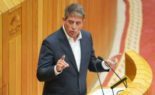 José Ramón Gómez Besteiro, secretario xeral del PSdeG, en el Parlamento gallego / EP