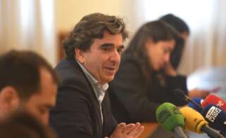 El presidente de la Autoridad Portuaria de A Coruña, Martín Fernández Prado