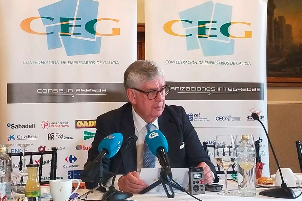 El presidente de la CEG, Juan Manuel Vieites