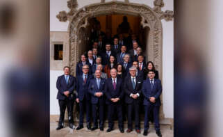 Reunión de la Confederación de Empresarios de Galicia con ministro de Industria, Jordi Hereu