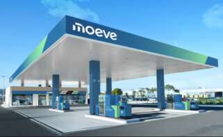 Estación de servicio de Moeve en Cangas do Morrazo / Moeve