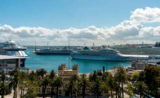 Cruceros en el puerto de A Coruña