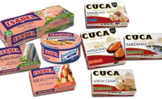 Imagen de conservas de las marcas Cuca e Isabel, en manos de Garavilla, compañía bajo el control de la italiana Bolton