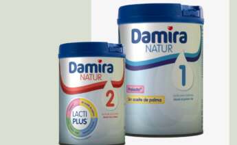Leche infantil de Lactalis 'Damira Natur 2' 800g y 'Damira Natur 1' 800g